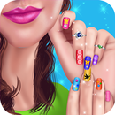 الظاهري مسمار الفن فتاة أزياء صالون تجميل لعبة 3D APK