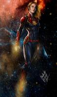 The Best Captain Marvel HD Wallpaper syot layar 3