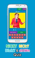 Nicky Ricky Dicky Quiz 海報