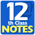 12th Class Notes icône