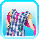 Girls Salwar Kameez Photomaker
