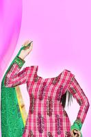 Girls Salwar Kameez Photomaker syot layar 1