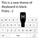 iKeyboard-Chat Keyboard Black APK