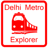 Delhi Metro Explorer Zeichen