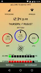 Device Info Live Wallpaper APK Herunterladen