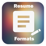 Resume Formats icono