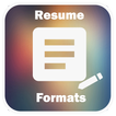 Resume Formats Download