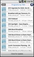 CMA Mobile App capture d'écran 2