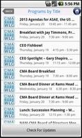 CMA Mobile App screenshot 2