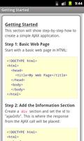 AJAX Pro Quick Guide Free imagem de tela 2