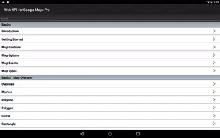 Web API for Google Maps ảnh chụp màn hình 7