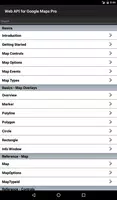 Web API for Google Maps ảnh chụp màn hình 4