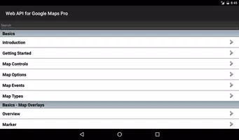Web API for Google Maps ảnh chụp màn hình 5
