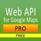 Web API for Google Maps Free ícone