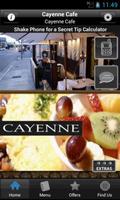 Cayenne Cafe Affiche