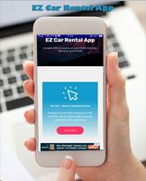 EZ Car Rental App Affiche