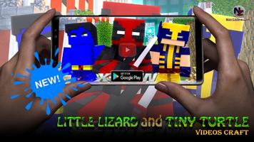 LittleLizard And TinyTurtle Videos Craft Affiche
