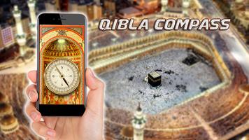 Qibla Direction - Qibla Compass - Qibla Finder poster