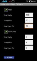 Educator Aggregate Calculator screenshot 2