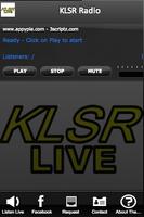 KLSR Radio poster