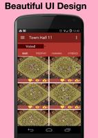 Best clash of clans maps پوسٹر