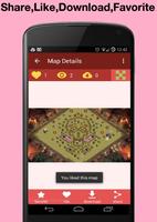 Best clash of clans maps اسکرین شاٹ 3