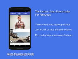 Video Downloader for Facebook स्क्रीनशॉट 1