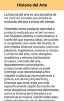 Diccionario Términos de Arte syot layar 3