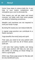 Yoga for Flat Stomach Ekran Görüntüsü 3