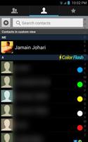 Color Flashlight Call and SMS! imagem de tela 1
