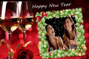 New Year Photo Frame :  Awesome Photo Maker 截图 2