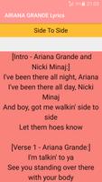 Ariana Grande Songs Lyrics : Albums, EP & Singles โปสเตอร์