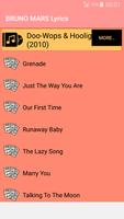 BRUNO MARS Songs Lyrics : Albums, EP & Singles скриншот 3