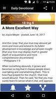 Joyce Meyer Daily Devotional الملصق
