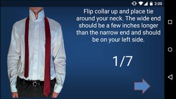 How to Tie a Tie screenshot 1