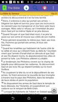2 Schermata La Bible Segond (French Bible)