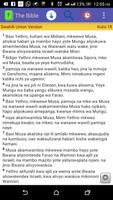 Swahili Bible - Bible Takatifu 포스터