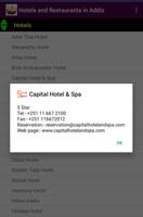 Hotels and Restaurants capture d'écran 1