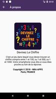 Devinez Le Chiffre screenshot 2