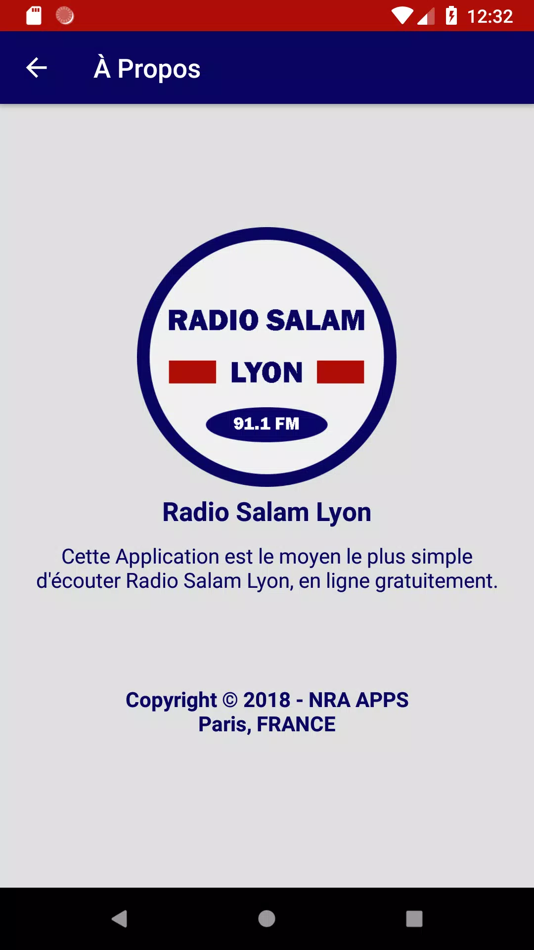 Radio Salam Lyon APK pour Android Télécharger