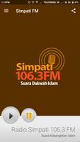 Simpati 106.3 FM poster