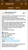 Simpati 106.3 FM スクリーンショット 3