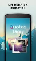 Quotes Diary App poster