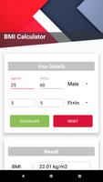 BMI Calculator & 5 Free Health Calculator Apps capture d'écran 3