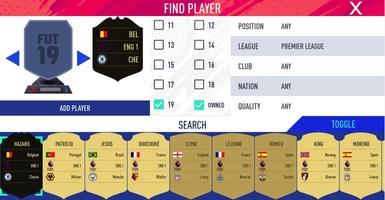 Draft Simulator for FUT 19 スクリーンショット 3