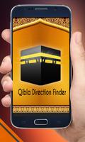 Qibla Direction Finder Free Qibla Compass Offline Plakat