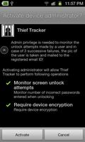 Thief Tracker تصوير الشاشة 2