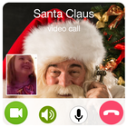 Real Video Call Santa Claus live icône
