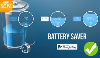 Battery saver fast charge 2017 Ekran Görüntüsü 1