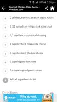 200+ Pizza Recipes capture d'écran 2